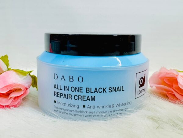 Dabo All-In-One Black Snail Repair Cream – Multi-Function Anti-Aging Cream