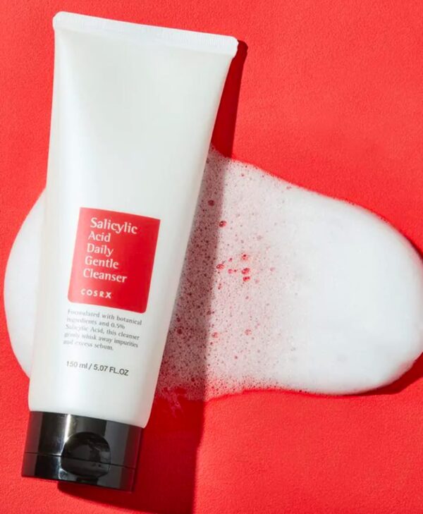 Salicylic Acid Daily Gentle Cleanser – Exfoliating Face Wash for Acne-Prone Skin (150ml)