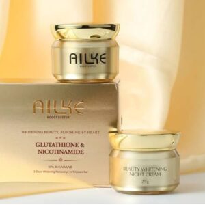 AILKE Glutathione & Niacinamide Beauty Whitening Cream Set