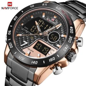 Naviforce 9171 CH - Black Gold