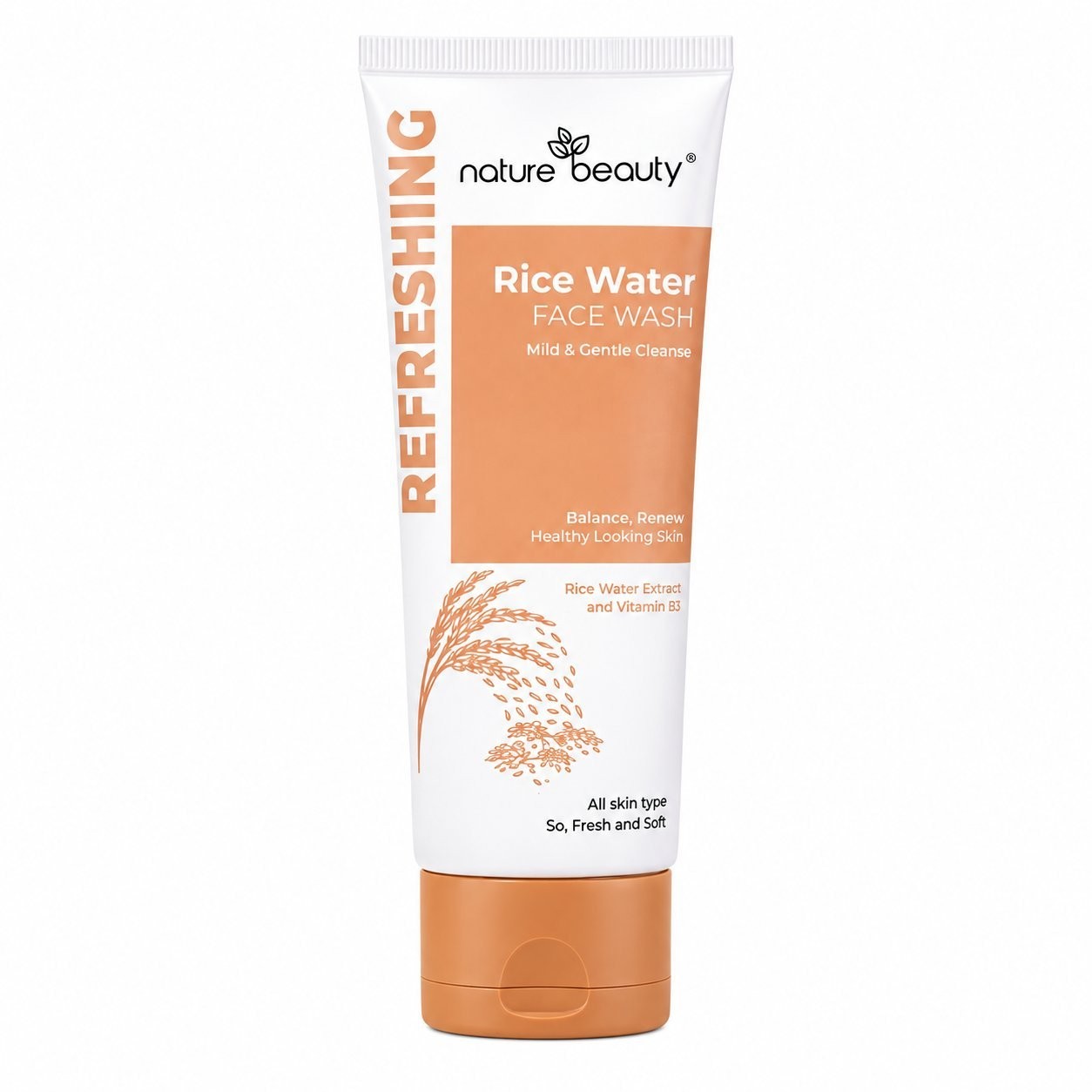 Nature Beauty Rice Water Face Wash 100ml