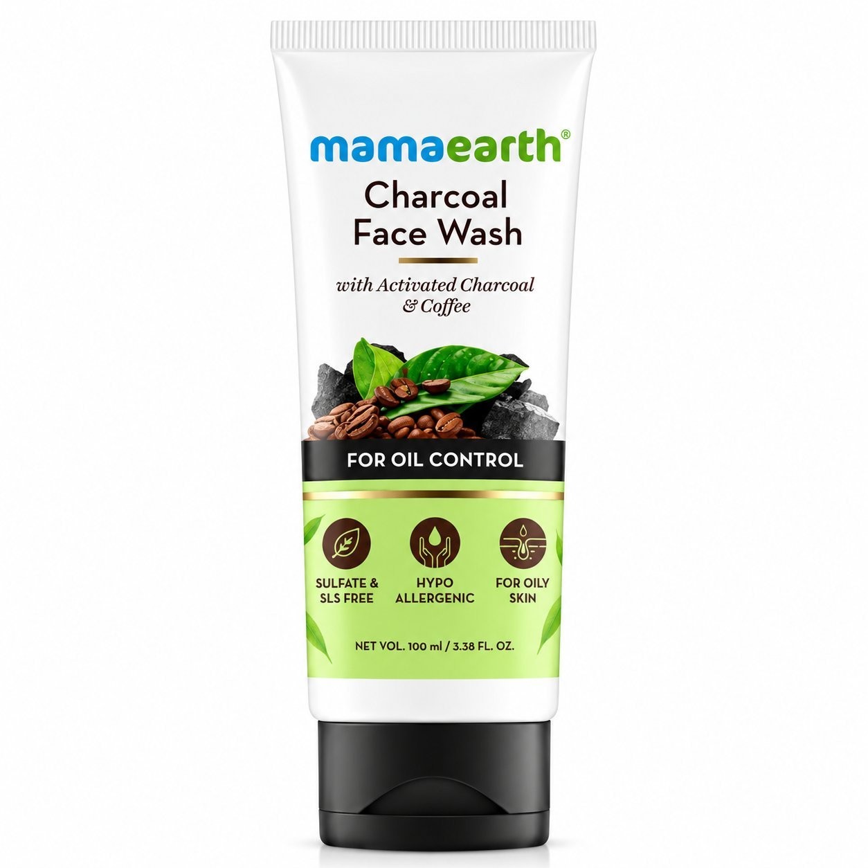 Mamaearth charcoal facewash for oil control 100ml