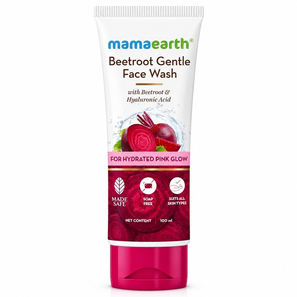 Mamaearth Beetroot Gentle Face Wash 100ml