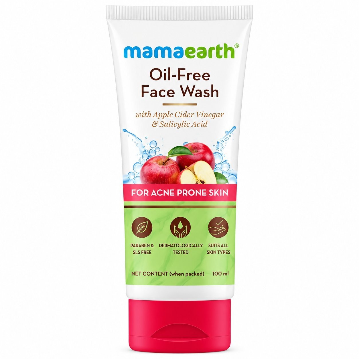 Mamaearth apple cider vinegar facewash-100 ml