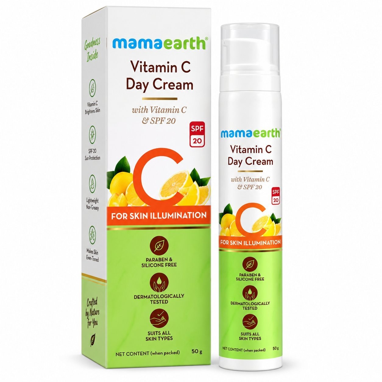 Mamaearth Vitamin C Day Cream 50gm