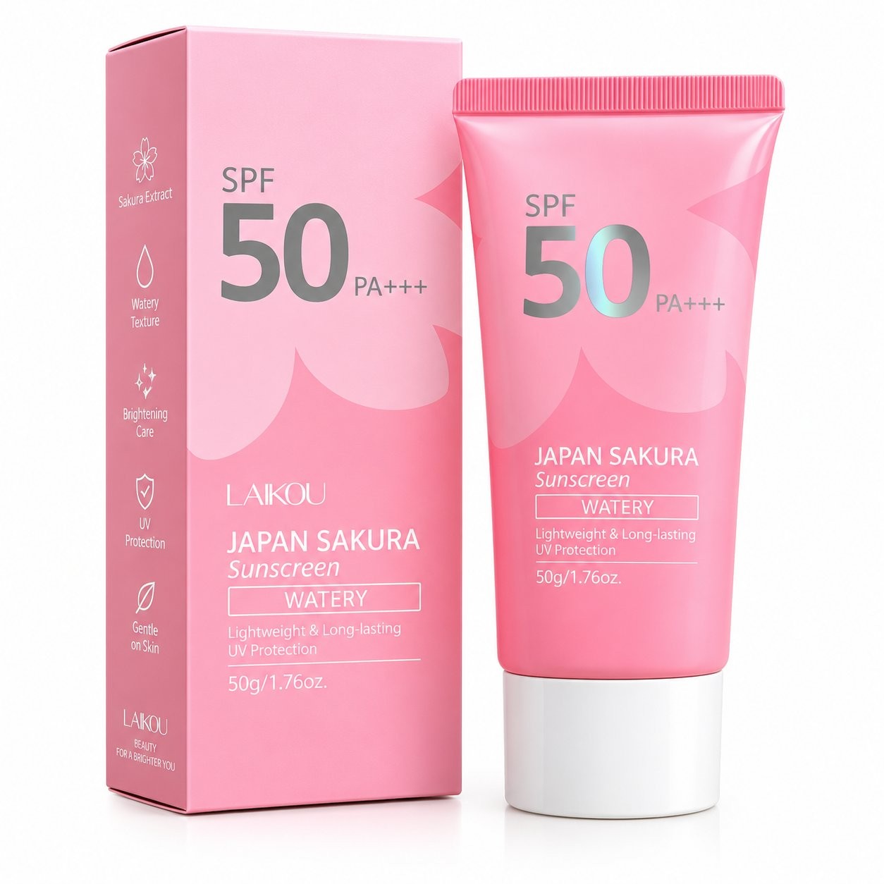 Laikou Japan Sakura Sunscreen SPF 50 PA+++ 30g