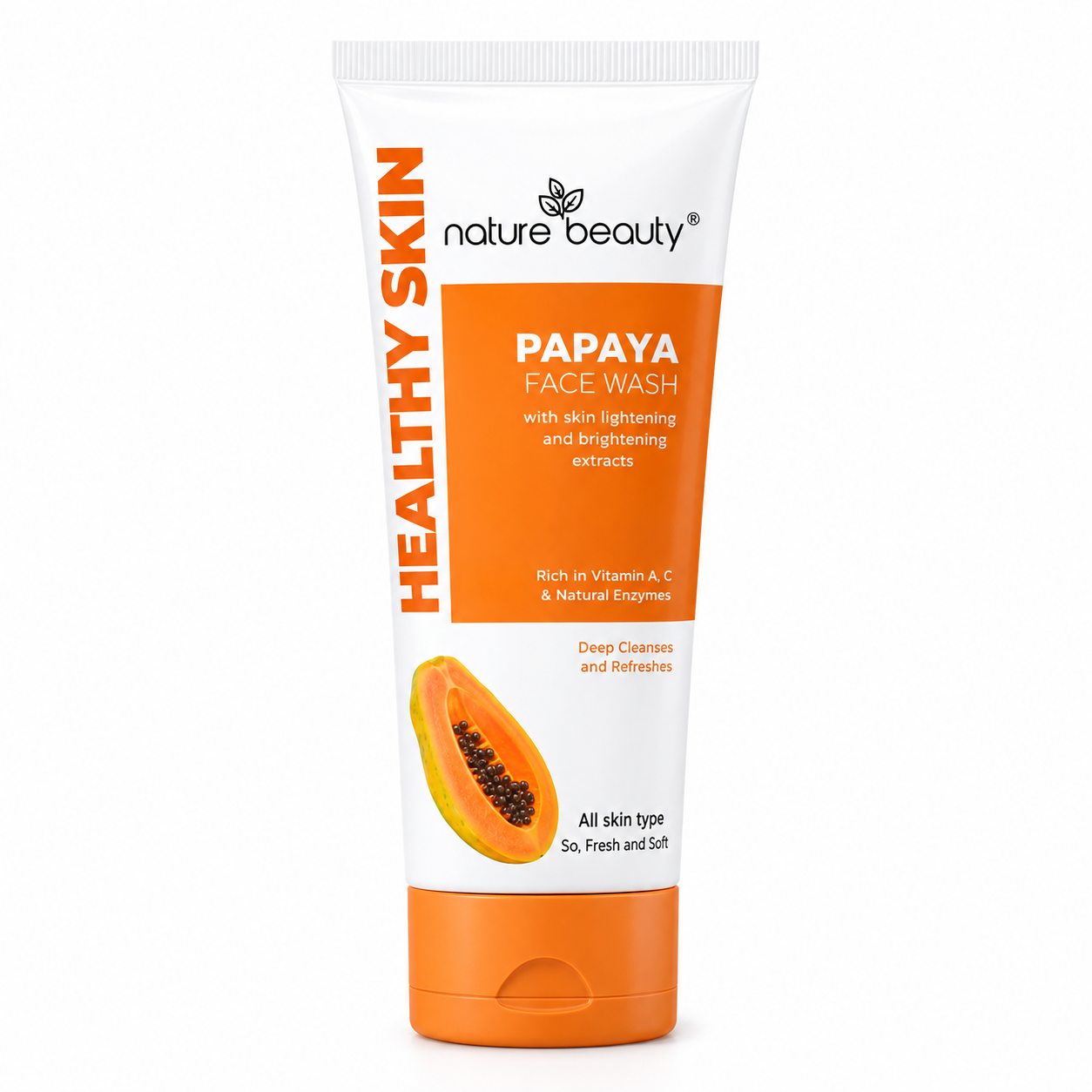 Nature Beauty Papaya Face Wash 100ml