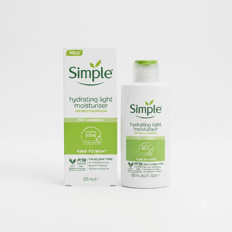 Simple Kind to Skin Hydrating Light Moisturiser 125 gm