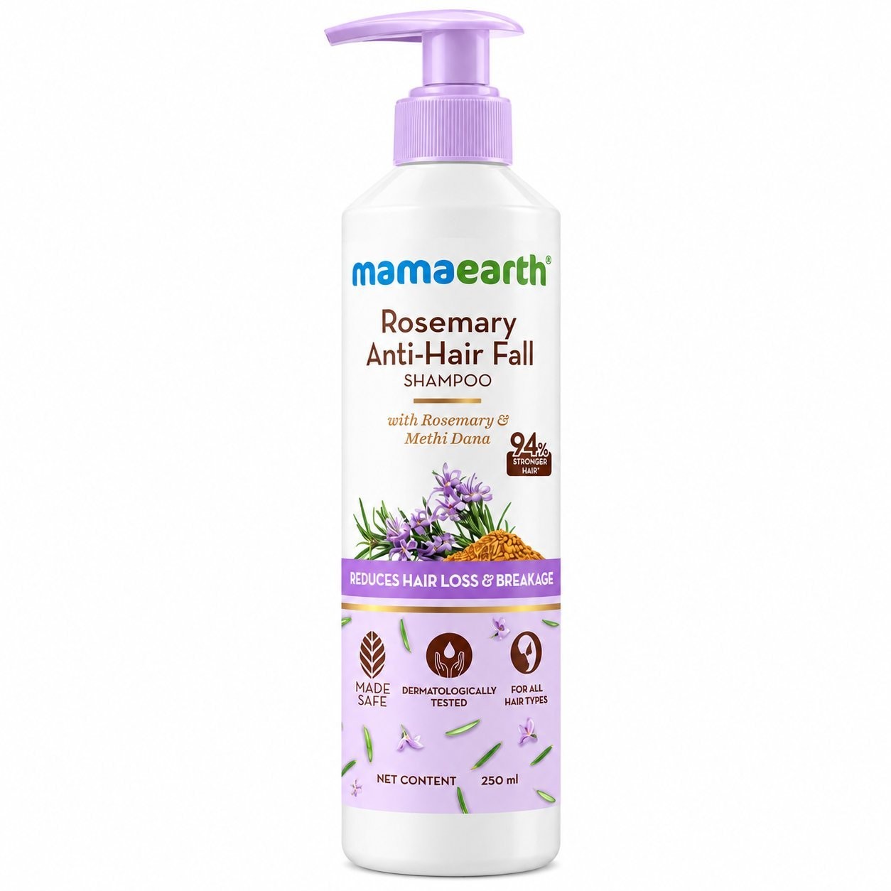 Mamaearth Rosemary Anti-Hair fall Shampoo 250ml