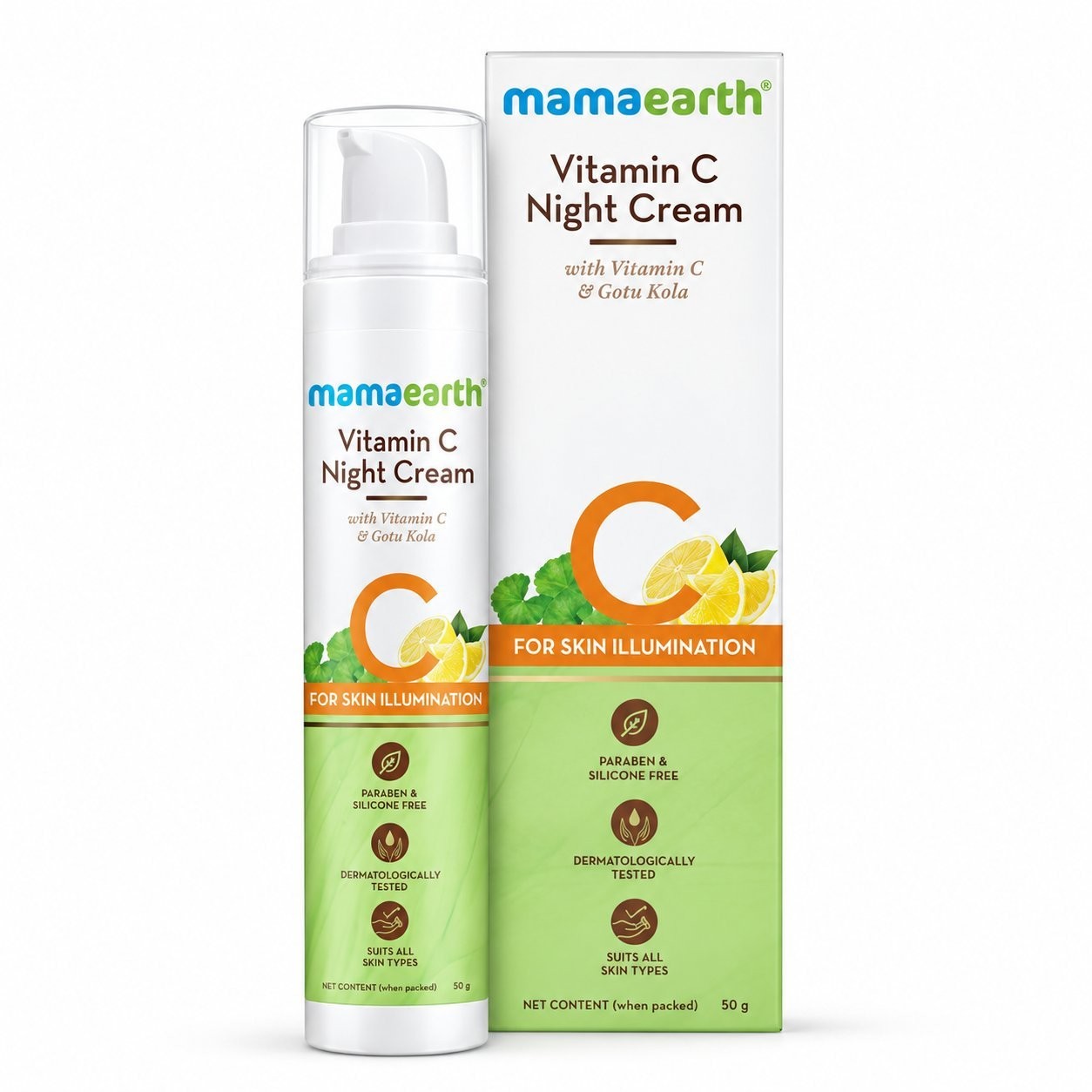Mamaearth Vitamin C Night Cream 50gm